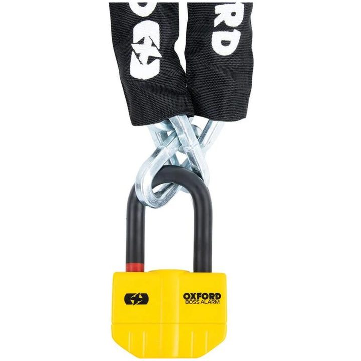 Kædelås Alarm 14mmx12mm Med 2.0m Kæde OXFORD – billede 2