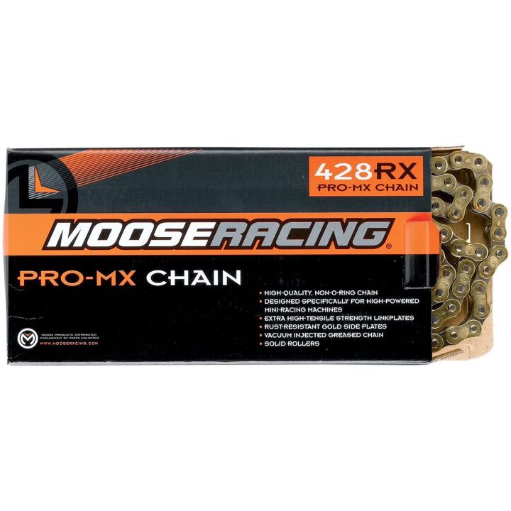 Kæder 428 RXP Moose Racing Pro-mx Guld 90 Länk – billede 2