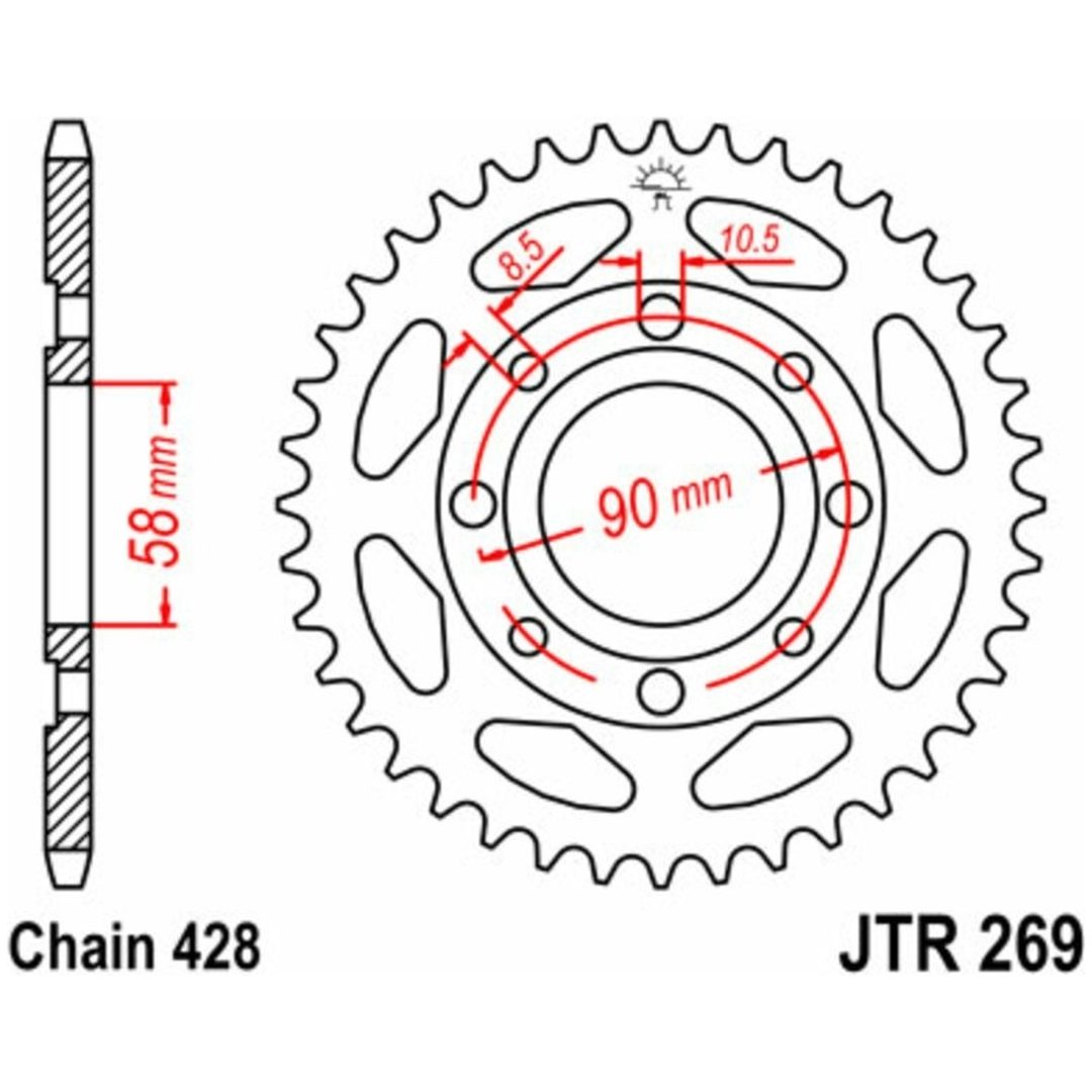 Kædesæt 428ZVX EK 118
