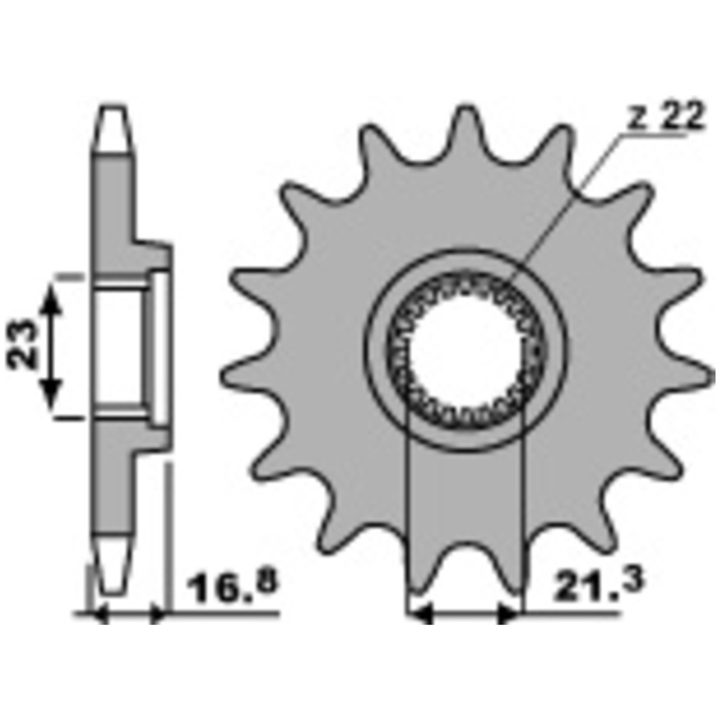Kædesæt 520SRX2 EK 110 – billede 3