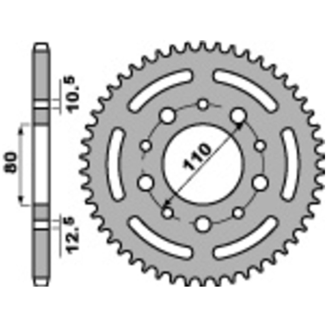 Kædesæt 525SRX2 EK 112 – billede 2