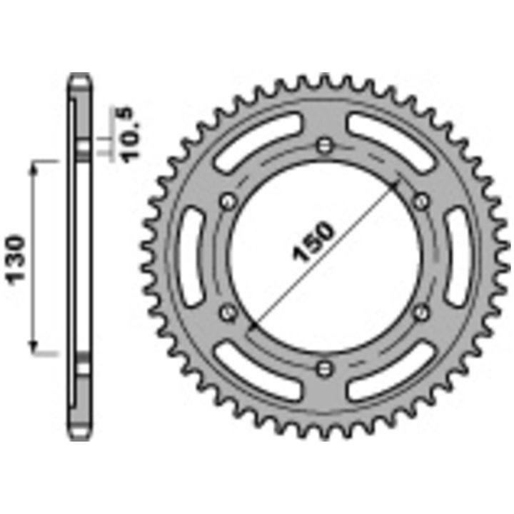 Kædesæt 525SRX2 EK 118 – billede 2