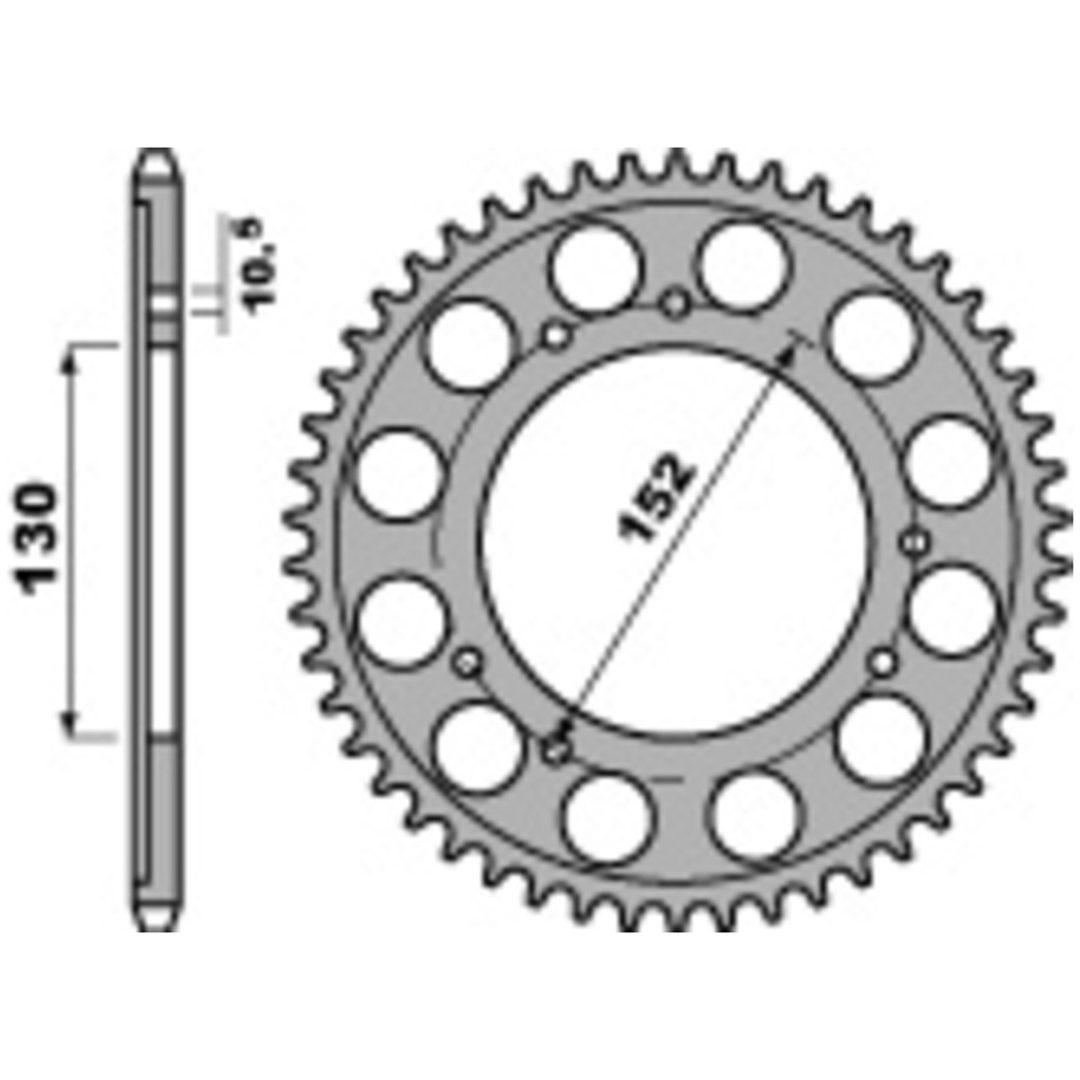 Kædesæt 530SRX2 EK 108 – billede 2