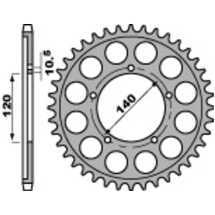 Kædesæt 530SRX2 EK 114 – billede 2