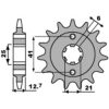 Kædesæt 530SRX2 QX-ring Forstærket Guld EK 108 – miniature 3