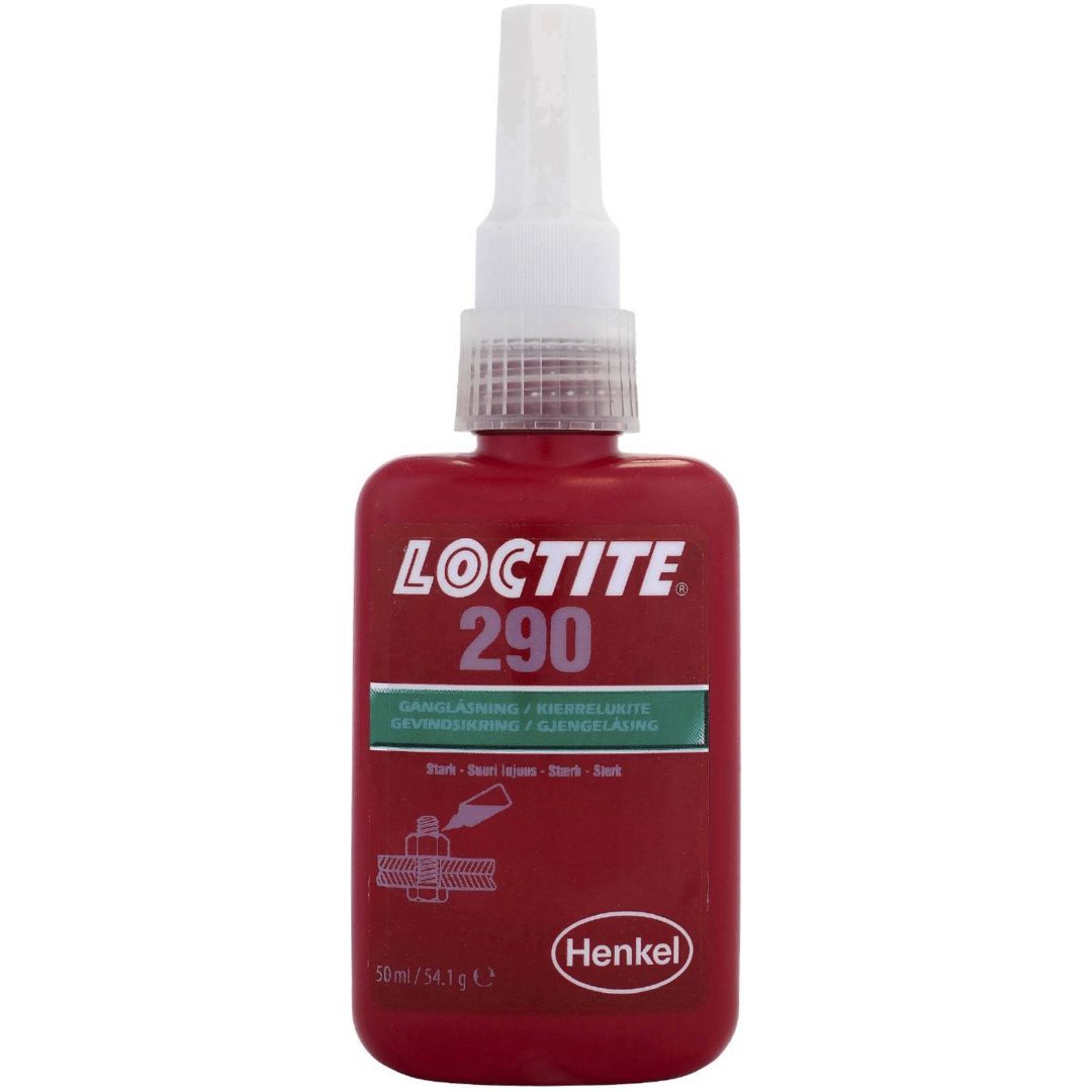 Kapillærvirkende låsevæske og tætning Loctite GÆNGELÅSNING TÆTNING 290 50ML