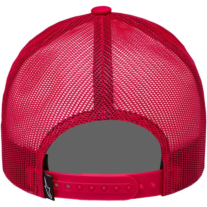 Kasket Ageless Trucker Rød Alpinestars En storlek – billede 3