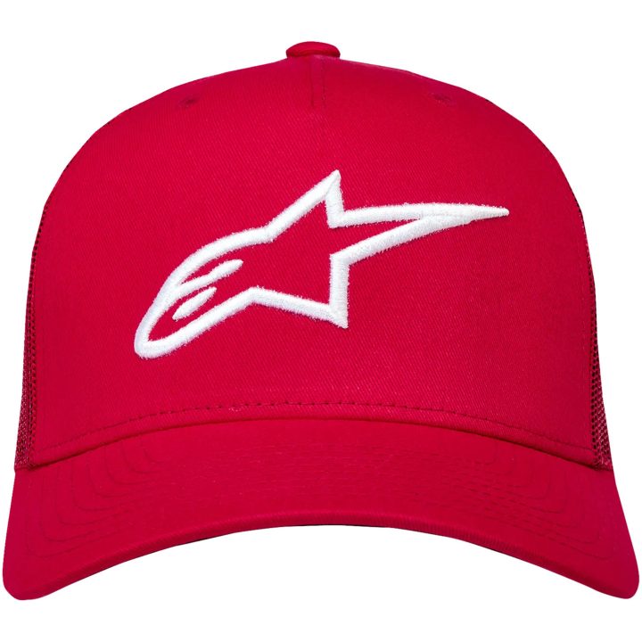 Kasket Ageless Trucker Rød Alpinestars En storlek – billede 5