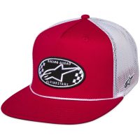 Kasket Contender Trucker Rød ALPINESTARS