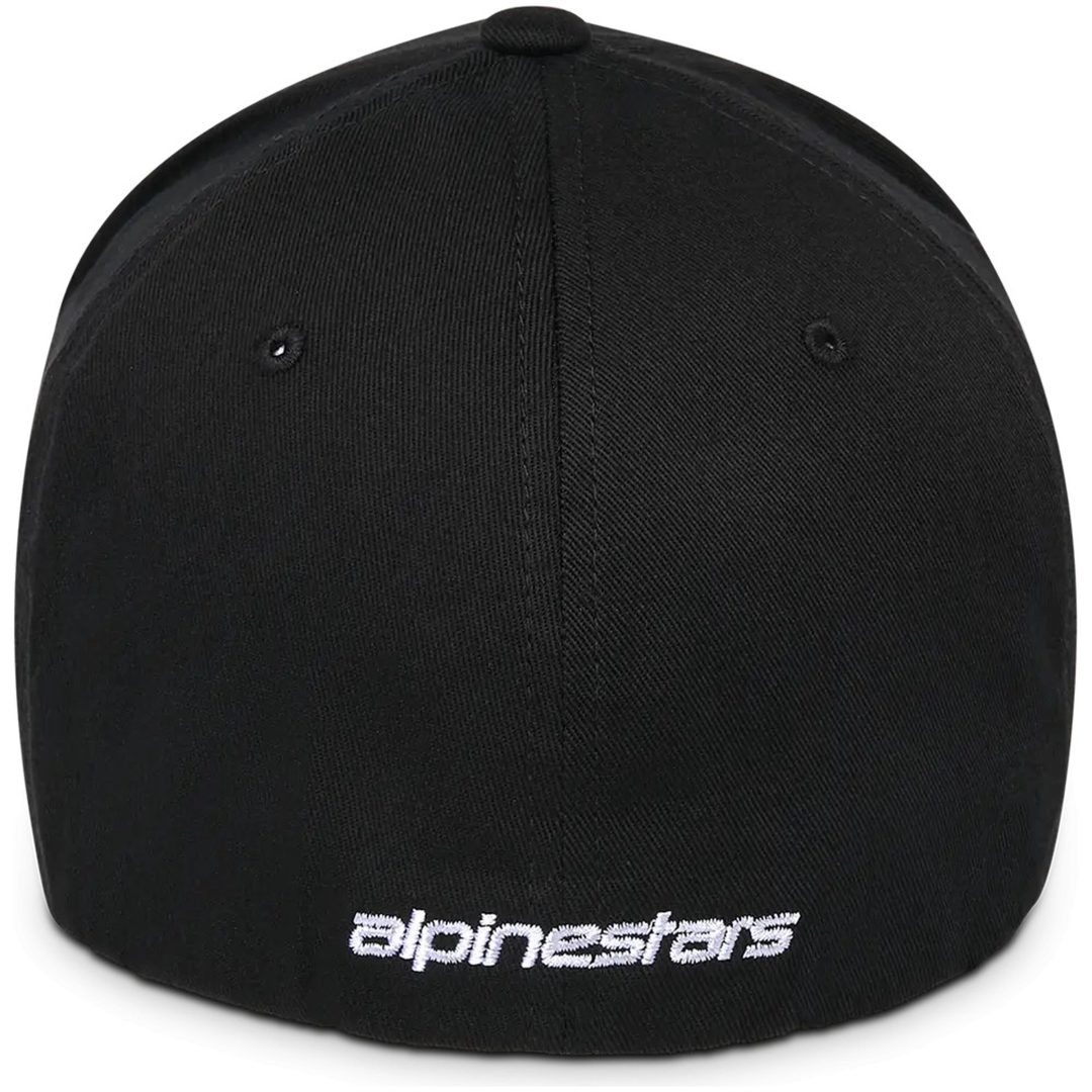 Kasket Corp Curved Bill Sort/Hvid ALPINESTARS S/M – billede 4