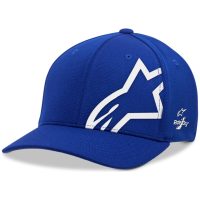 Kasket Corp Shift Sonic Tech Blå/Hvid Alpinestars