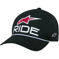 Kasket Curved Bill Sort/Hvid ALPINESTARS