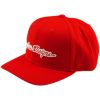 Kasket Curved Snapback Signature Rød TROY LEE DESIGNS En storlek vuxen – miniature 1
