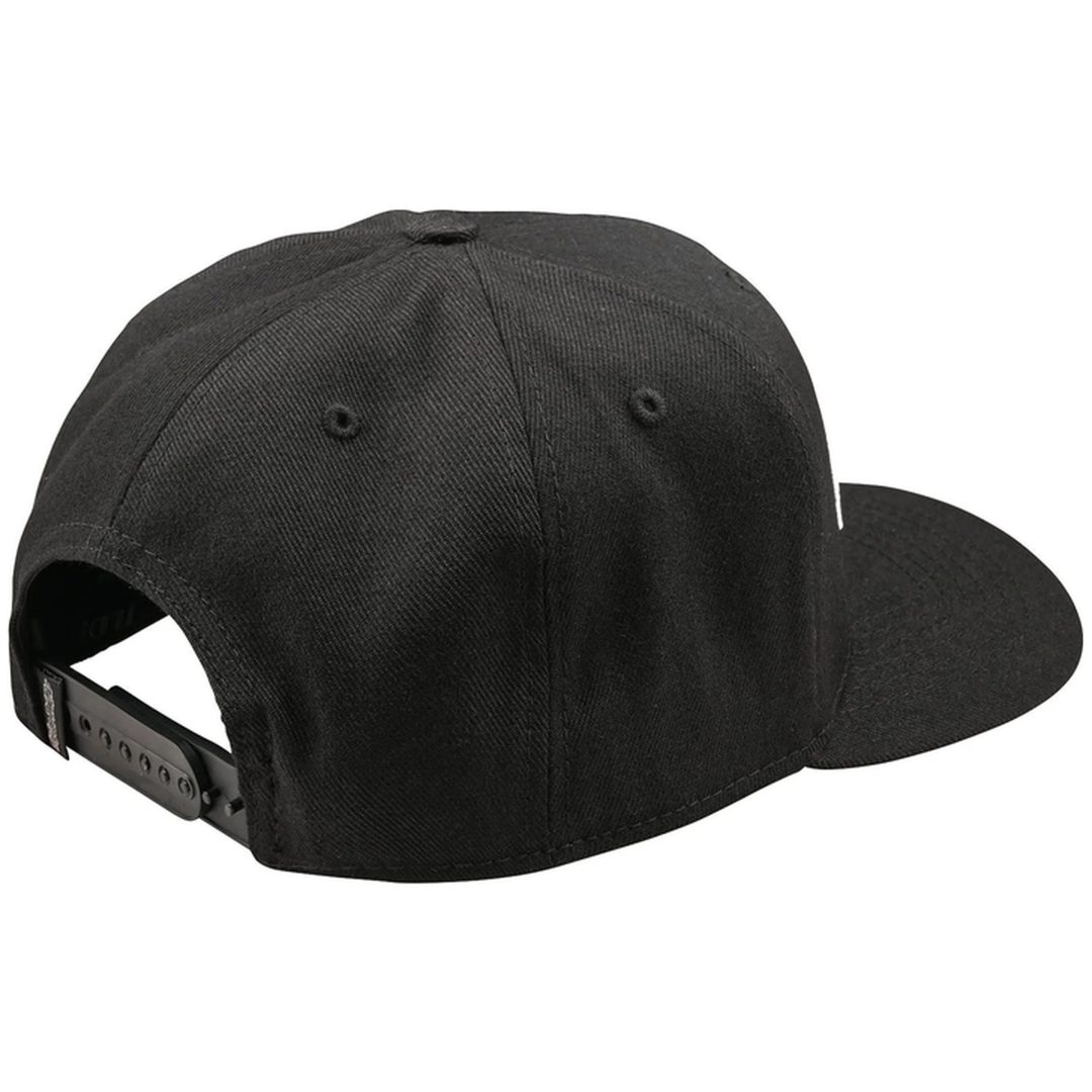 Kasket Curved Snapback Signature Sort TROY LEE DESIGNS En størrelse voksen – billede 2