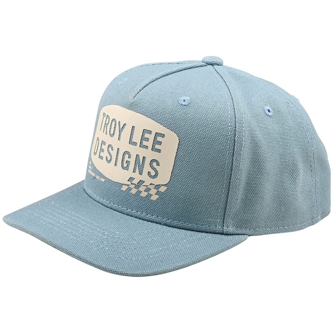 Kasket Curved Snapback Stamp Blå TROY LEE DESIGNS En størrelse voksen