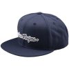 Kasket Flat Bill Snapback Signature Marineblå TROY LEE DESIGNS En storlek vuxen – miniature 1