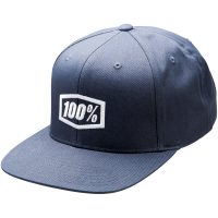 Kasket Icon Snapback Heather Charcoal 100%