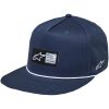 Kasket Label Snapback Blå Alpinestars En storlek – miniature 1