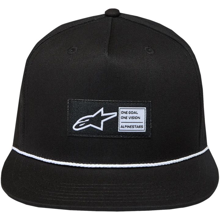 Kasket Label Snapback Sort Alpinestars En storlek – billede 2