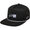 Kasket Label Snapback Sort Alpinestars En storlek – miniature 1