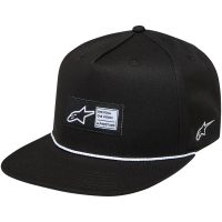 Kasket Label Snapback Sort Alpinestars