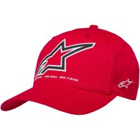 Kasket Lineout Rød Alpinestars