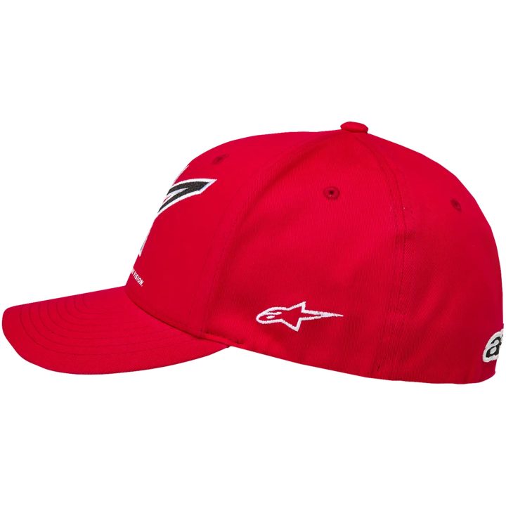 Kasket Lineout Rød Alpinestars S/M – billede 5