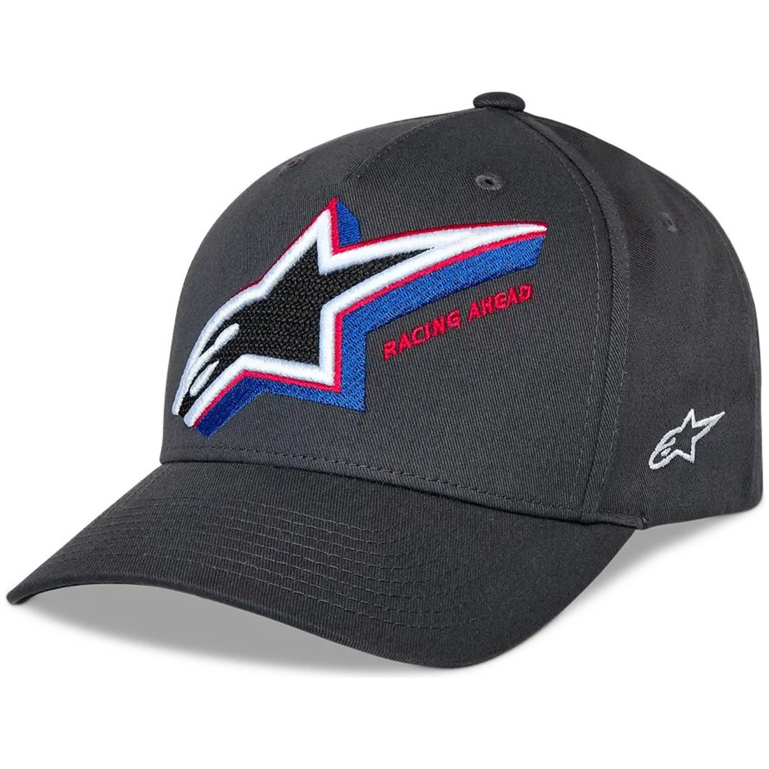 Kasket Lucid Snapback Sort Grå ALPINESTARS (CASUALS) En størrelse
