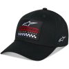 Kasket Matrix Snapback Sort Alpinestars En størrelse – miniature 1