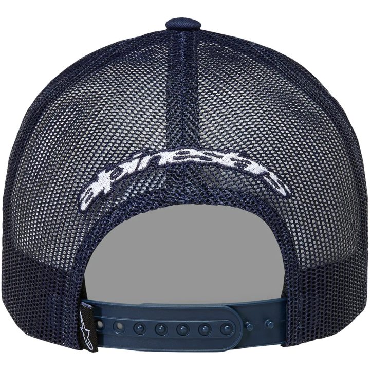 Kasket Meteorite Trucker Blå Alpinestars En storlek – billede 2