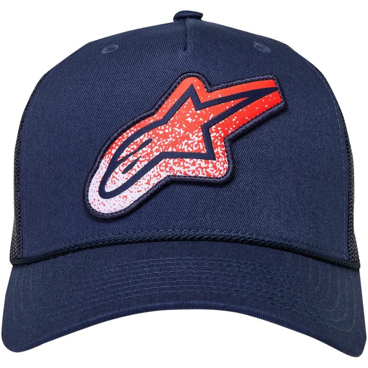 Kasket Meteorite Trucker Blå Alpinestars En storlek – billede 4
