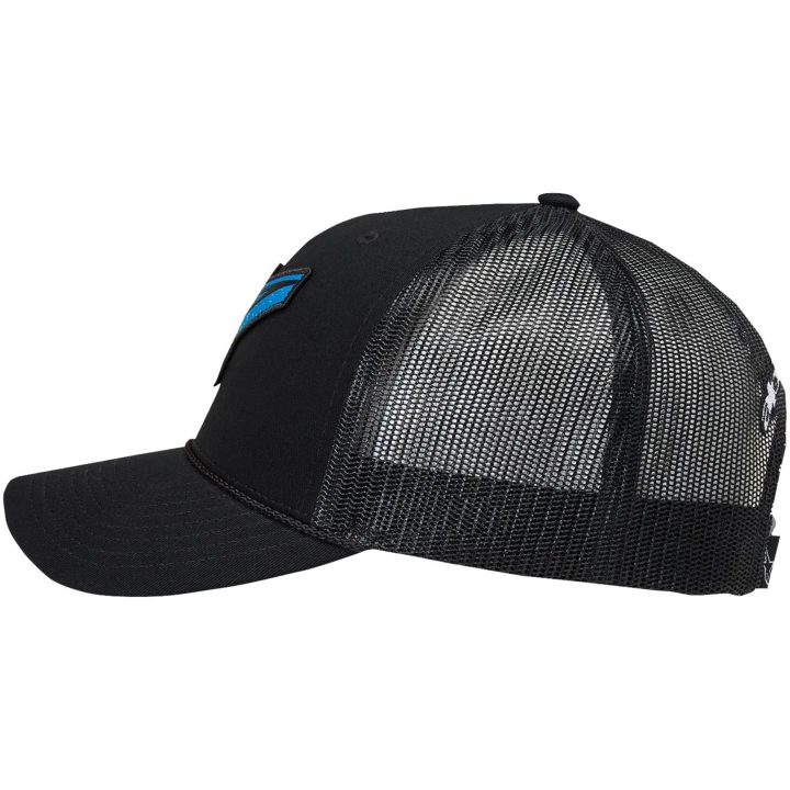 Kasket Meteorite Trucker Sort Alpinestars En storlek – billede 3