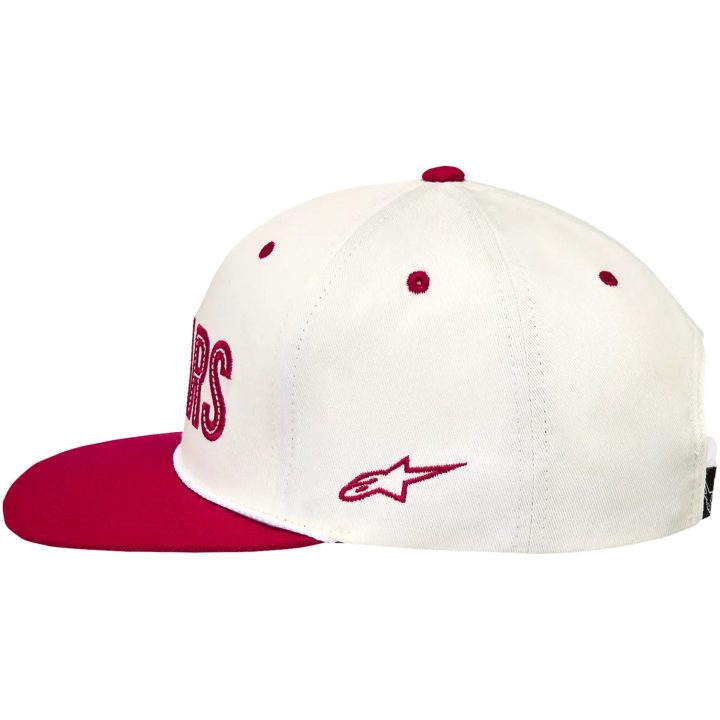 Kasket Stadium Snapback Hvid Alpinestars En storlek – billede 4