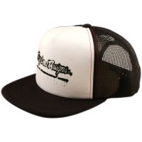 Kasket Trucker Snapback Repeat Sort Hvid TROY LEE DESIGNS