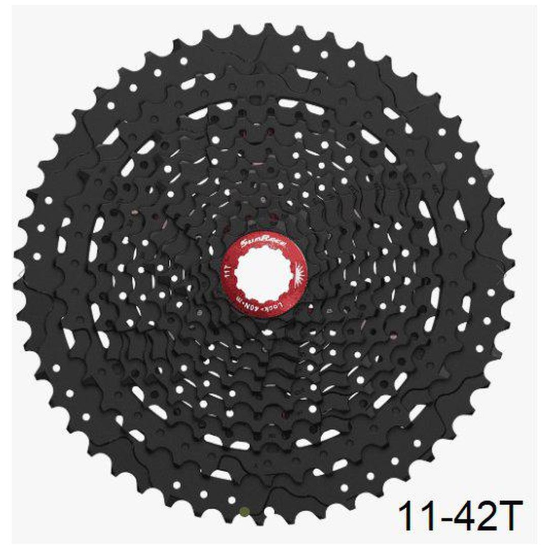 Kassetteskive CSMX8 11-delt SUNRACE