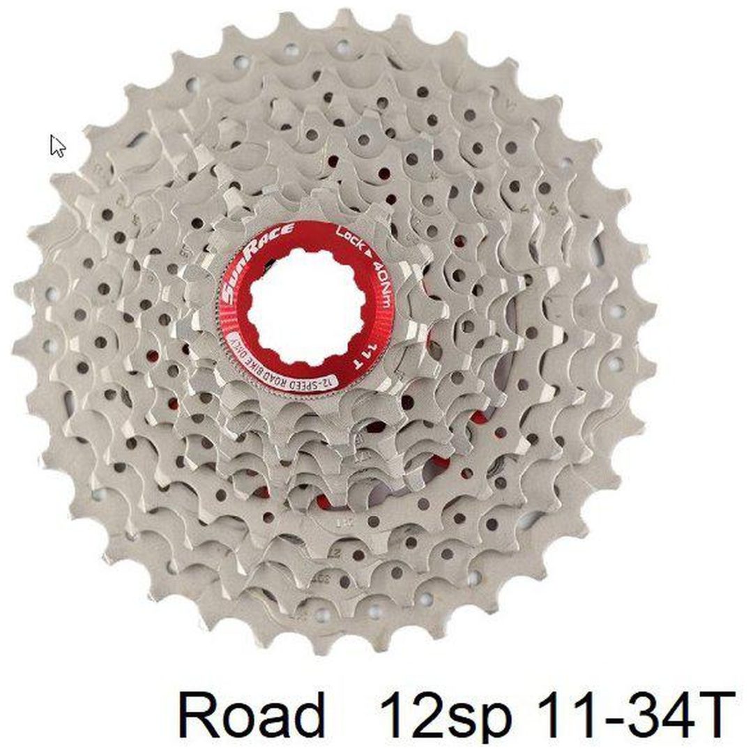 Kassetteskive RZ 12-speed Aluminium SUNRACE