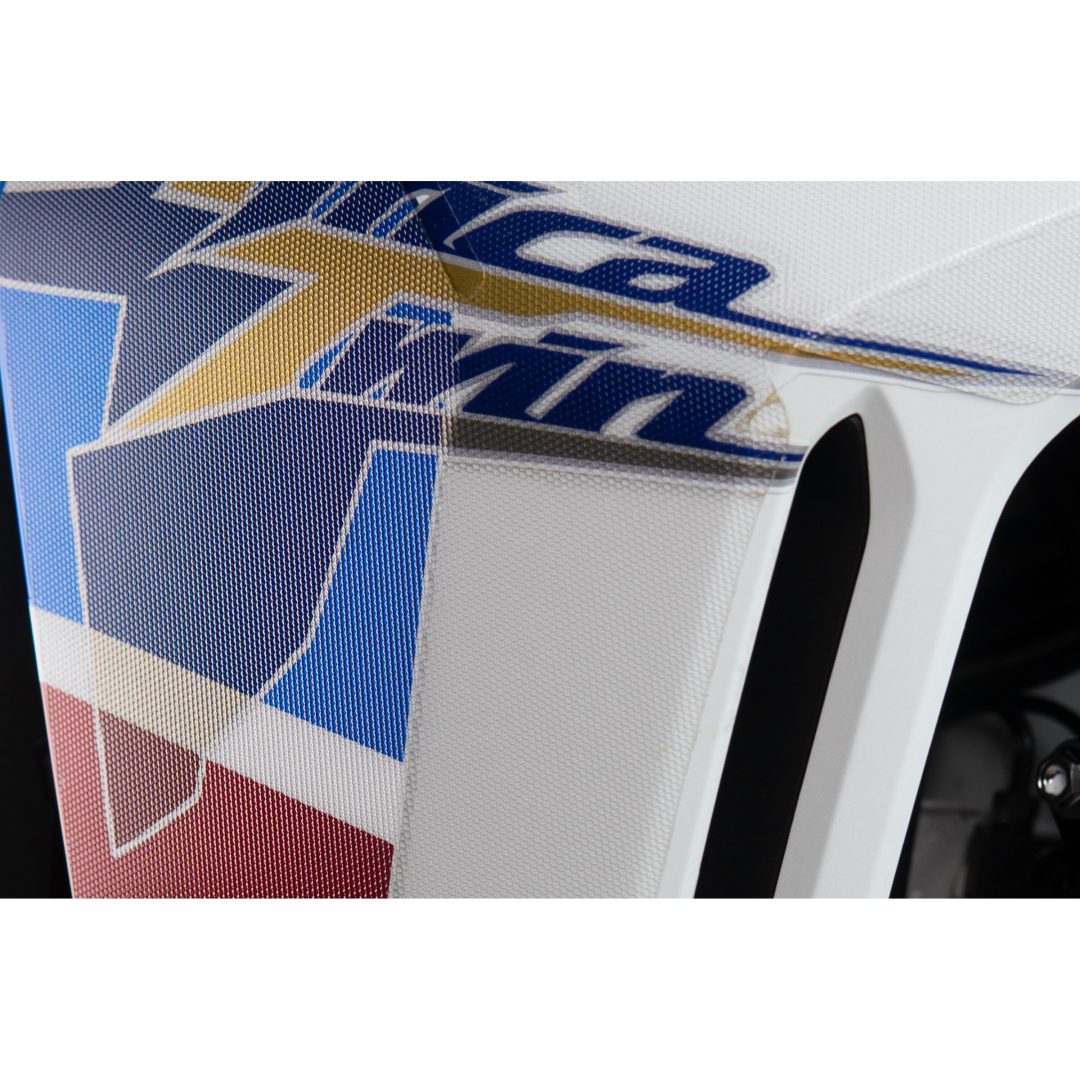 Klistermærke Scratch Saver Transparent Vinyl UNIRACING Ridsbeskyttelse – billede 4