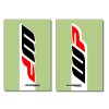 Klistermærker Gaffel Sort/rød/hvid BLACKBIRD RACING Dekal – miniature 2