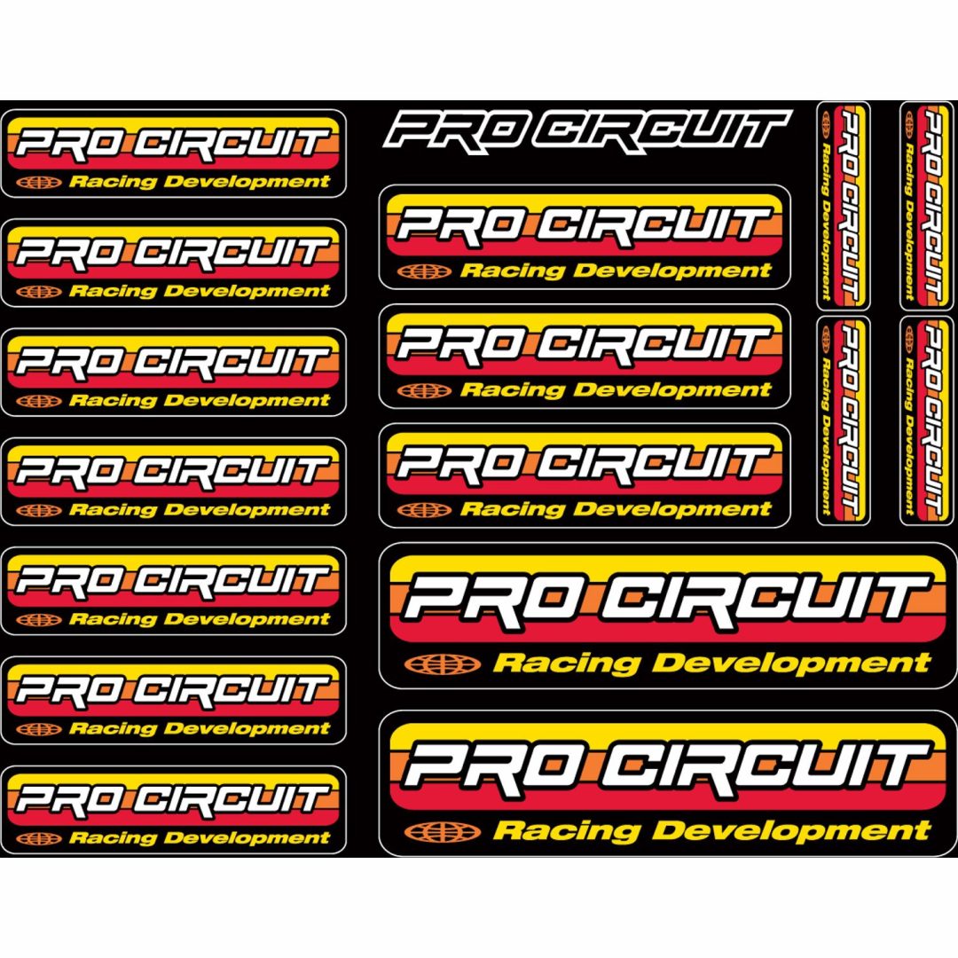 Klistermærker Pro Circuit Logo PRO CIRCUIT