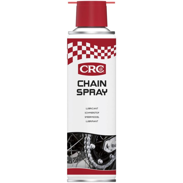 Klisterolie / Kædespray ChainLube/Adhesive Lubricant 1081 / 1082 CRC KÆDE OLIE SPRAY 250ML
