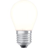 Klotlampa E27 2W LED filament 2700K, vit