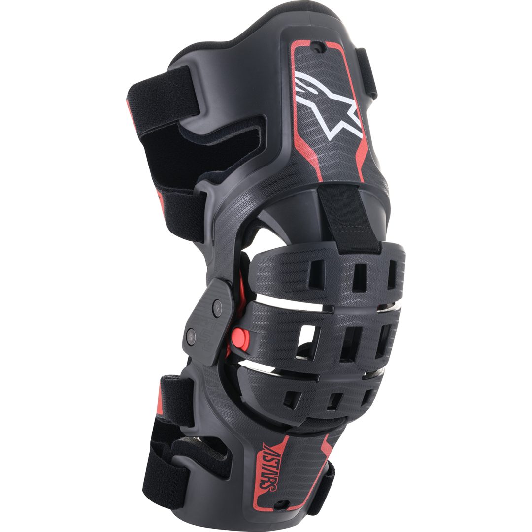 Knæbeskyttere Bionic 5s Sort/Rød ALPINESTARS En størrelse