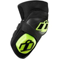Knæbeskyttere Cloverleaf 2 Sort/Hi-Vis Gul ICON