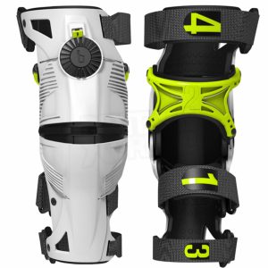 Knæbeskyttere X8 Gul/Hvid/Sort Mobius