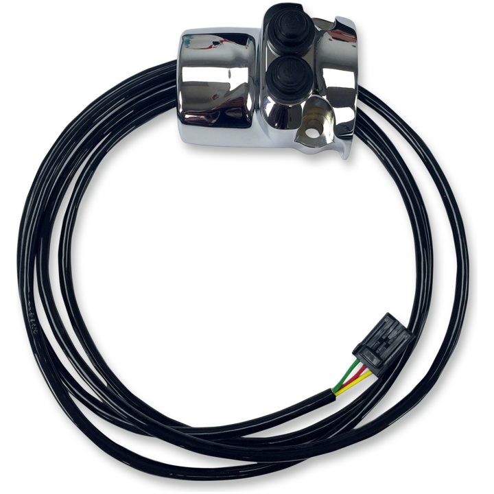 Knap til styr CH LEGEND SUSPENSION krom – billede 3