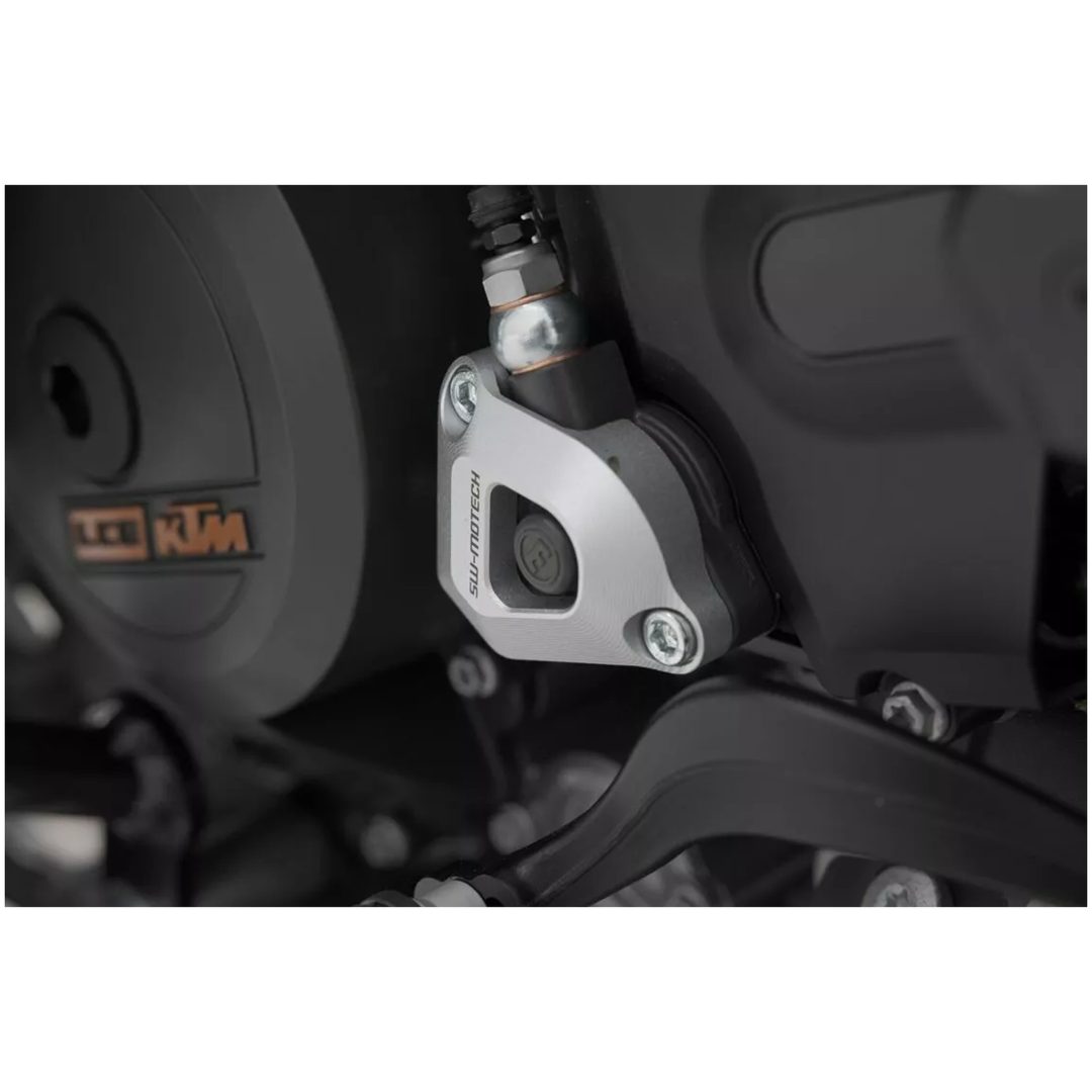 Koblingscylinder Cover Aluminium Sølv SW-MOTECH – billede 4