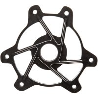 Koblingsdæksel Billet Aluminium Sort QUAD LOGIC
