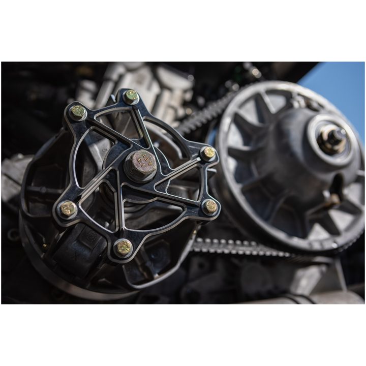 Koblingsdæksel Billet Aluminium Sort QUAD LOGIC – billede 5