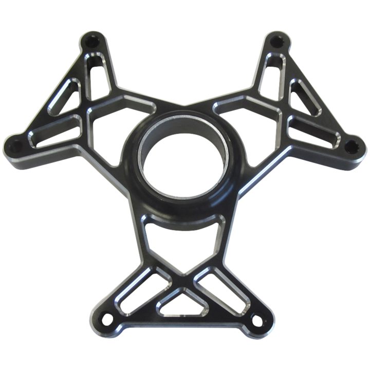 Koblingsdæksel Billet Aluminium Sort QUAD LOGIC – billede 3