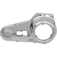 Koblingsdæksel Outer Primary Sort Satin Aluminium DRAG SPECIALTIES